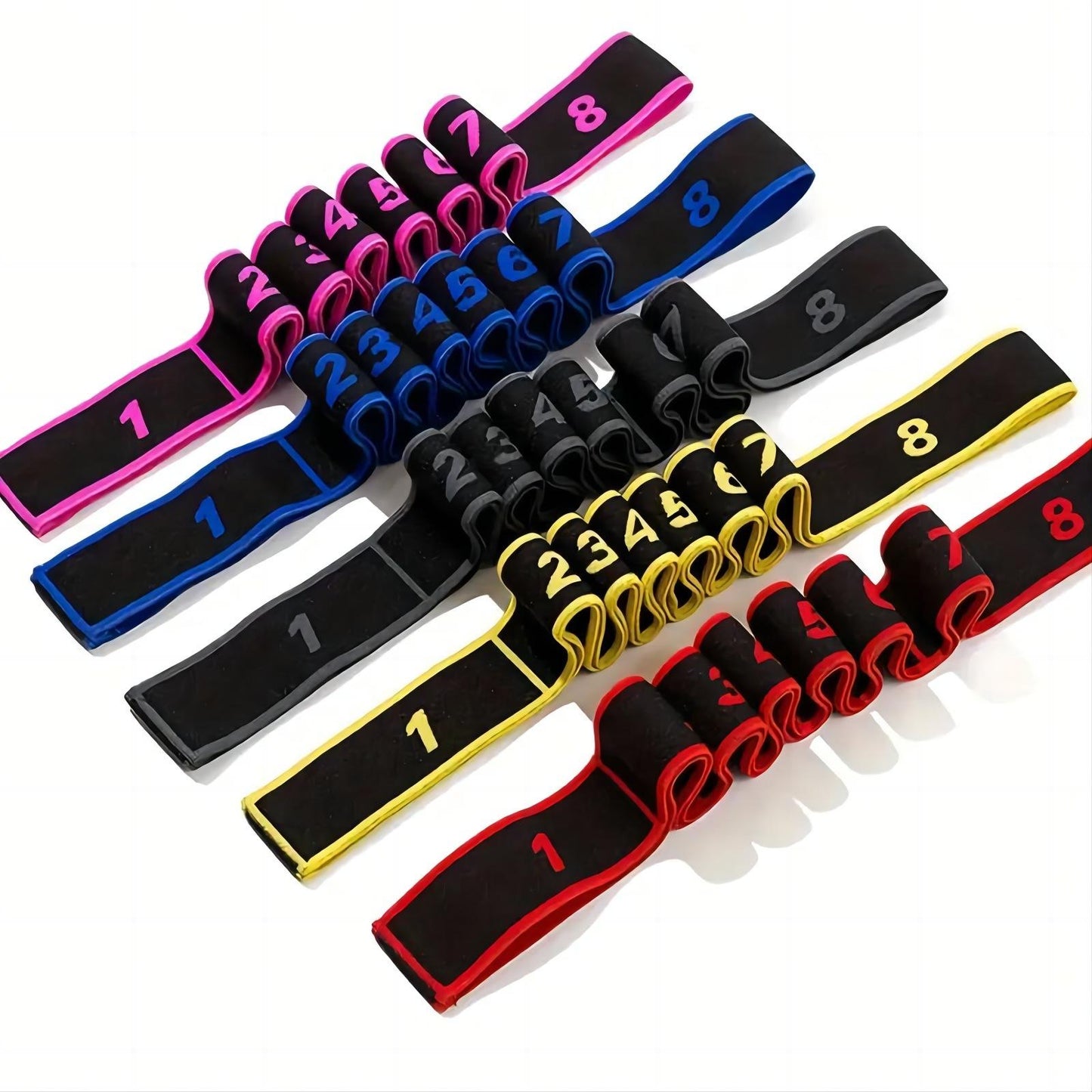 8-Slot Multi-Loop Stretch & Resistance Band